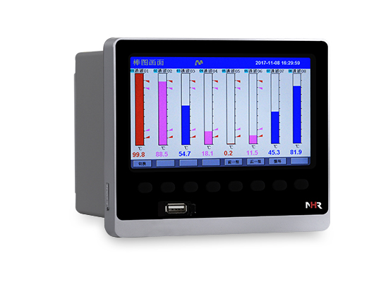 NHR-8300系列彩色定点/程序段调节无纸记录仪